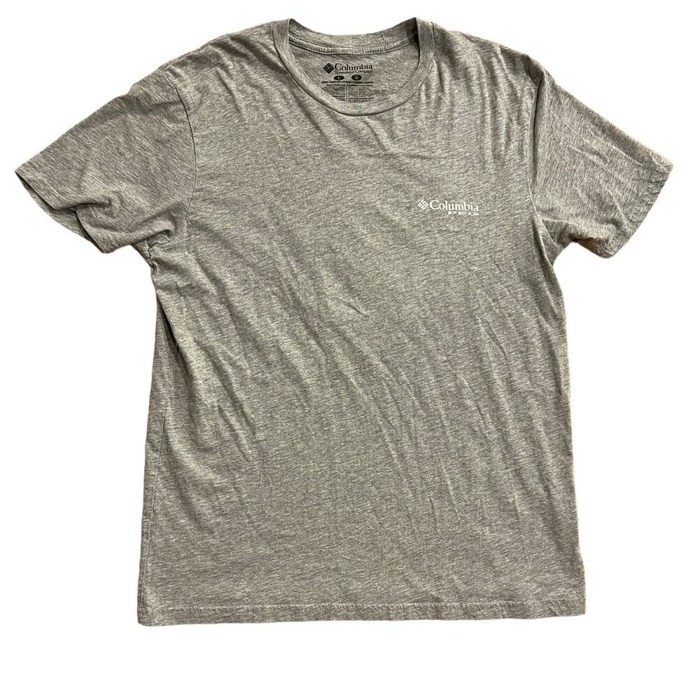 Columbia Sportswear Company PFG Grey‎ Marlin Fishing Boat Graphic T Shirt Men L - Picture 3 of 7